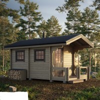 Баня из бруса 1.21